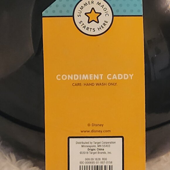 Disney Mickey Mouse Condiment Caddy – 4-Piece Set, Props